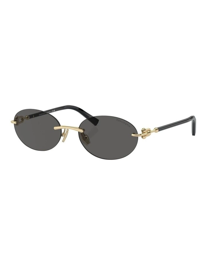 TF3104D Sunglasses in Gold