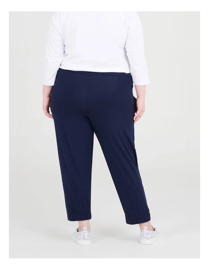 Petite Bamboo Lounge Pant in Dark Indigo