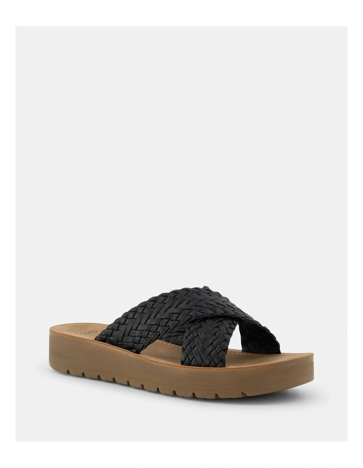 Sinta Platform Slides in Black