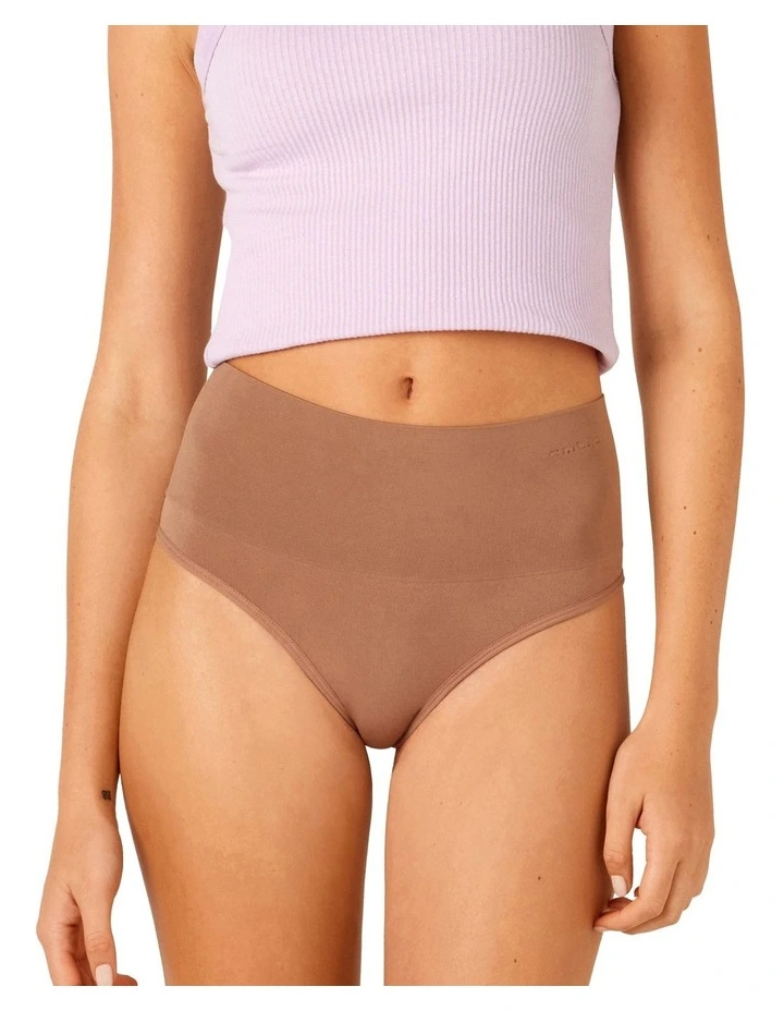 Seamless Smoothies G-String 2 Pair Pack in Almond/Sunset Sand
