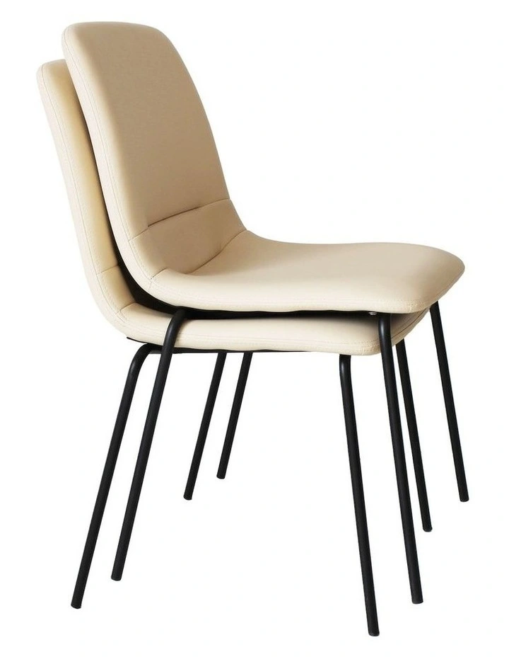 4x Dining Chairs in Beige
