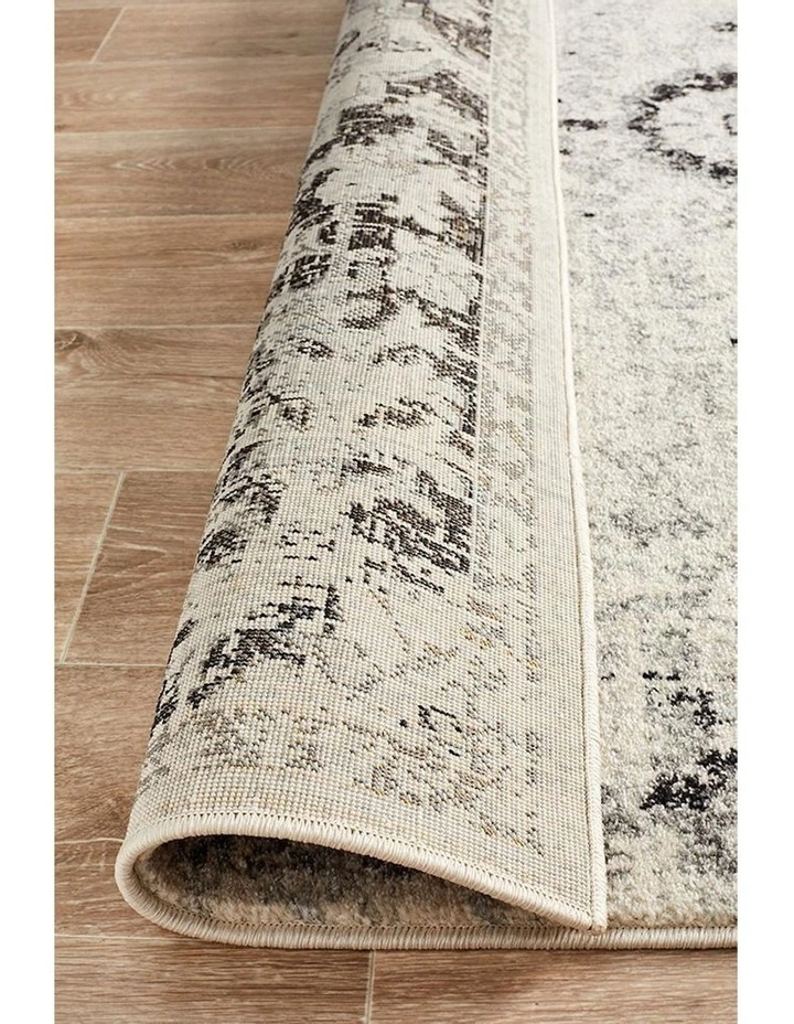 Museum Transitional Rug in Charcoal