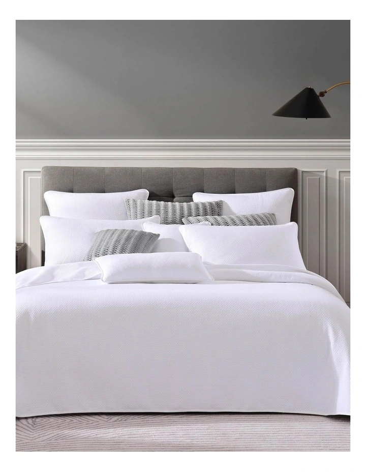 Cornell Pillowcase Pair White