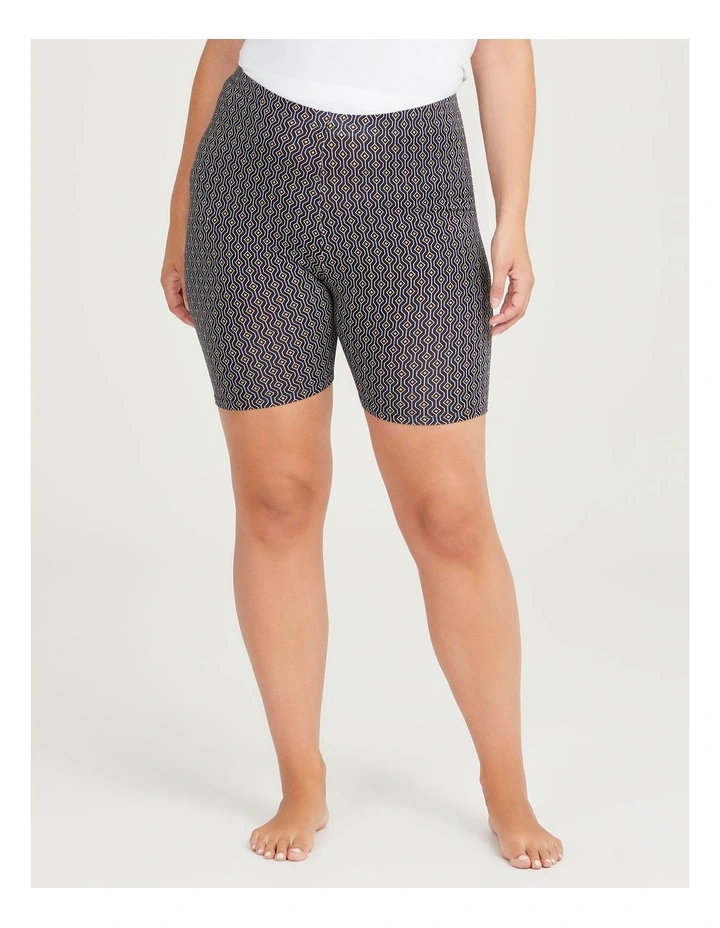 Natural Geo Anti Chafe Short in Print