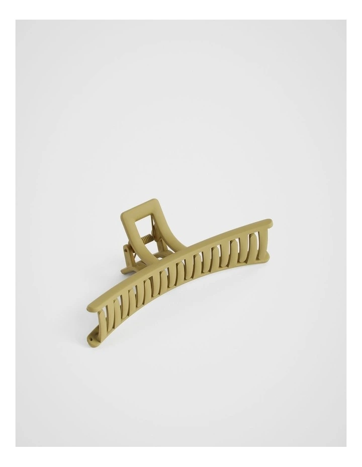 Skinny Hair Claw in Pistachio