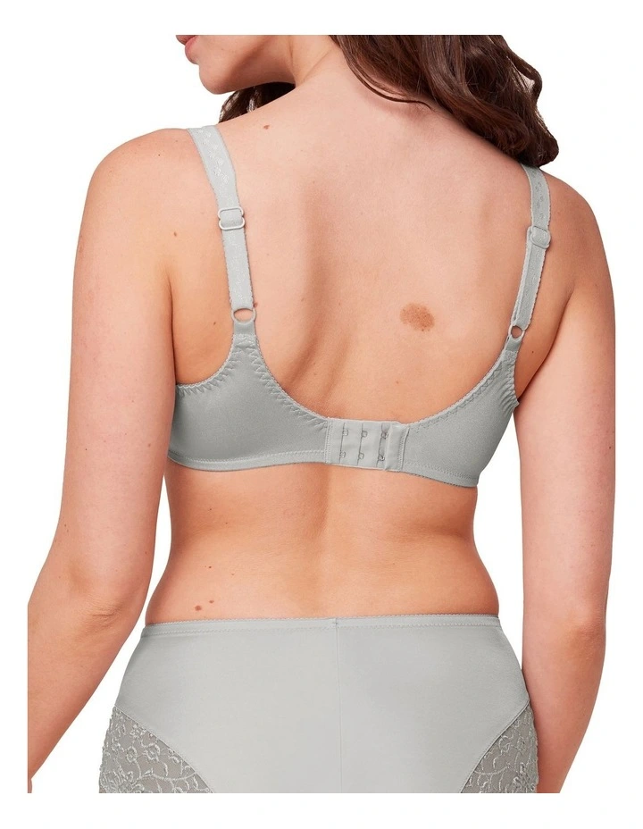 Ladyform Soft Underwire Bra in Platinum