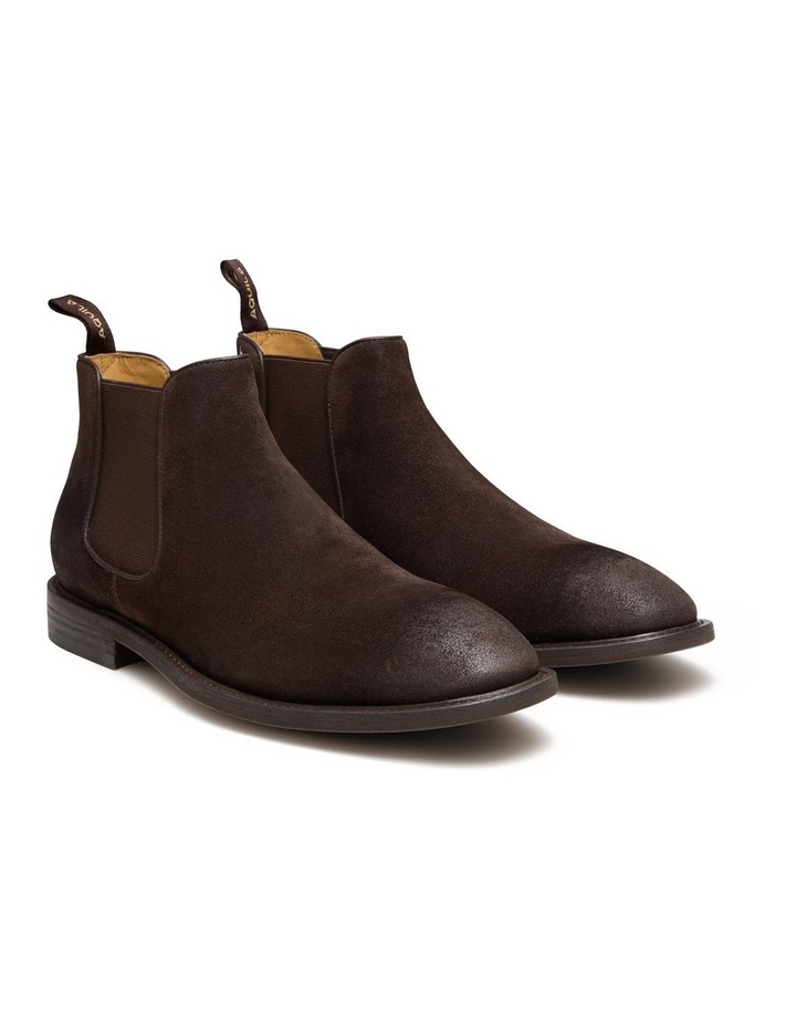 Thornton Suede Chelsea Boots in Brown
