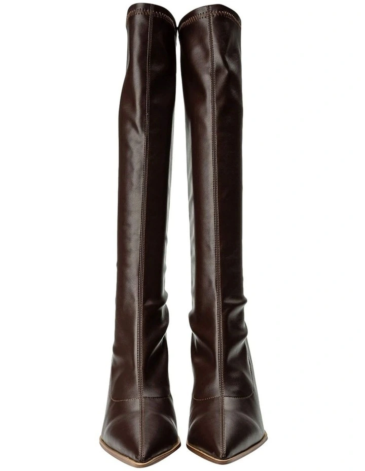 Knight Choc Venezia Calf Boots