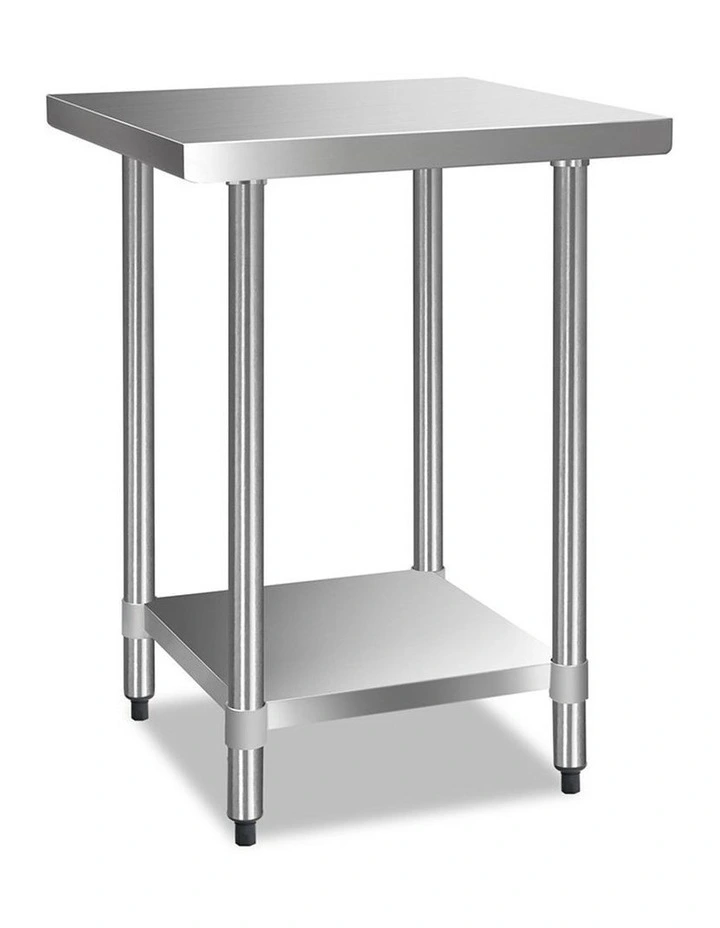 610 x 610m Commercial Stainless Steel Kitchen Bench