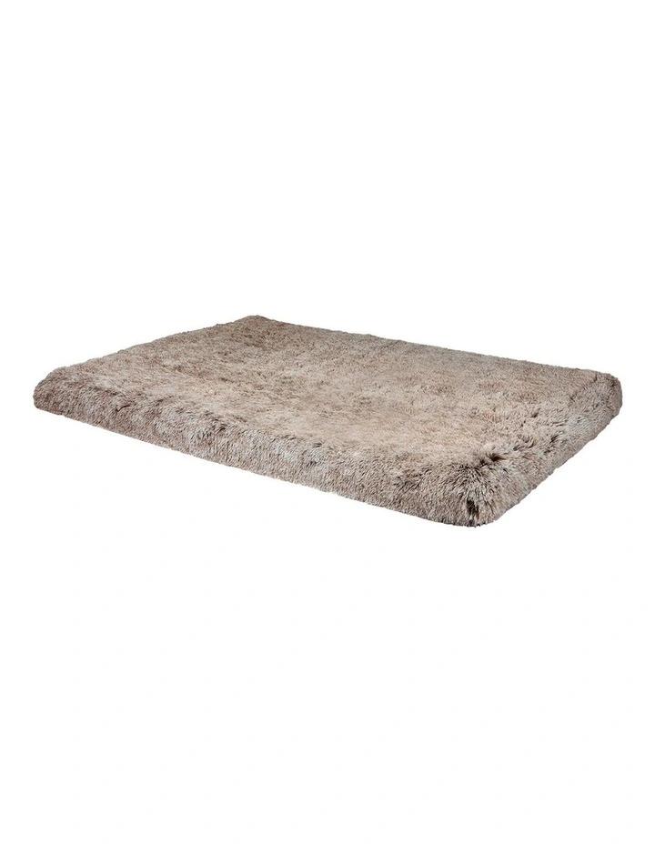 Washable Memory Foam Pet Calming Bed XXL in Brown
