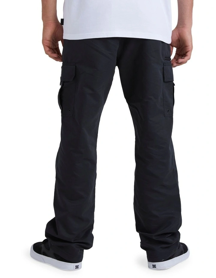 Maldive Atolls Cargo Trousers in Black