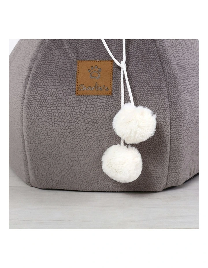 Honeypot Cat Cave in Grey