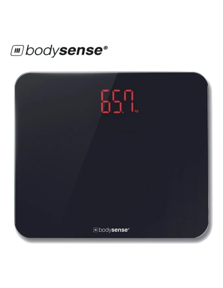 Digital Bathroom Scale Electronic Weight 200kg in Black