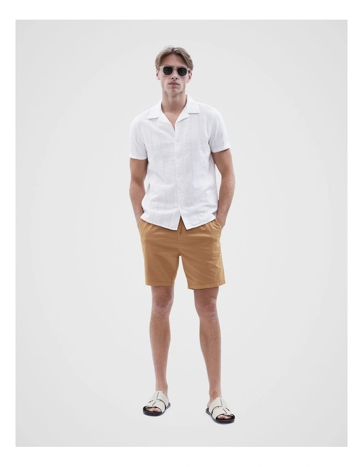 Garment Dyed Shorts in Bronze