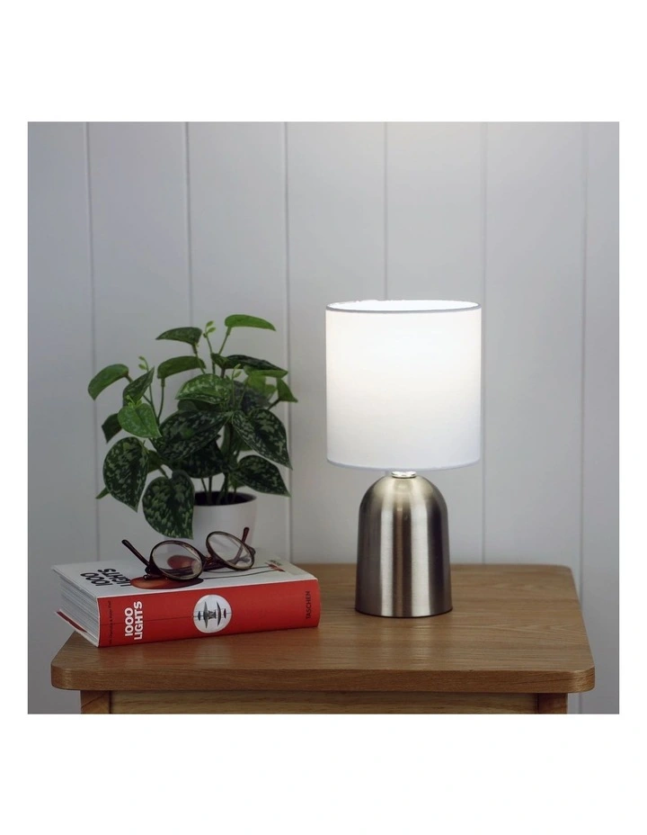 Espen Touch Table Lamp Brushed Chrome