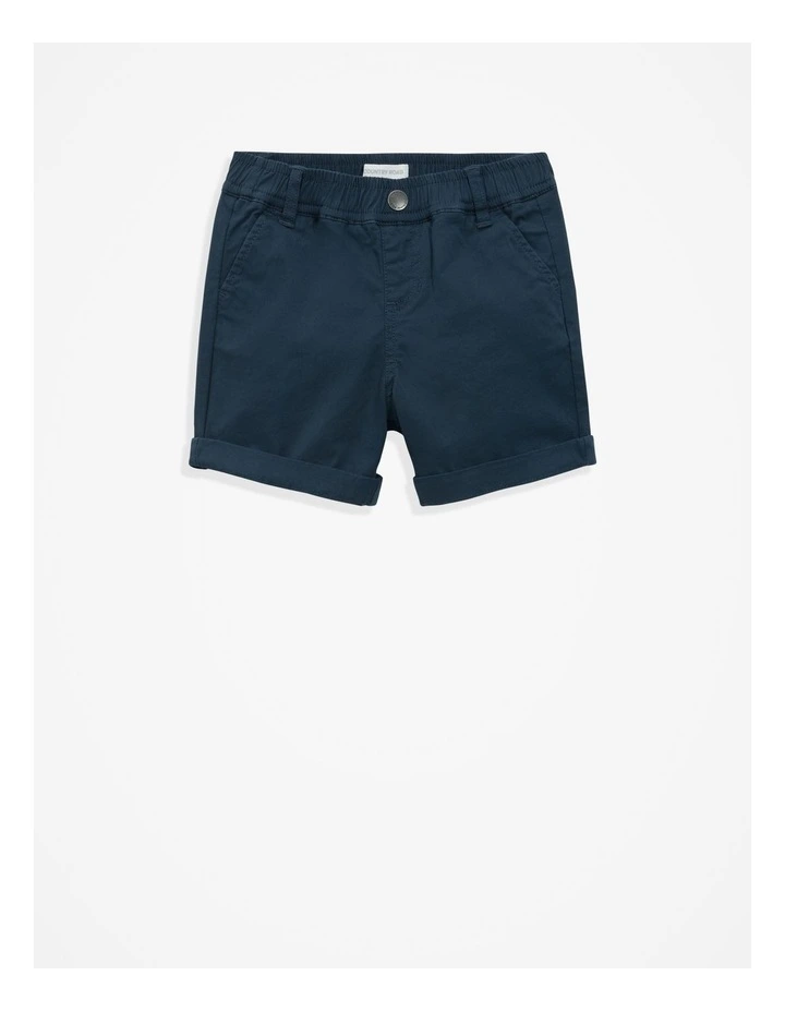 Pull On Short in Navy