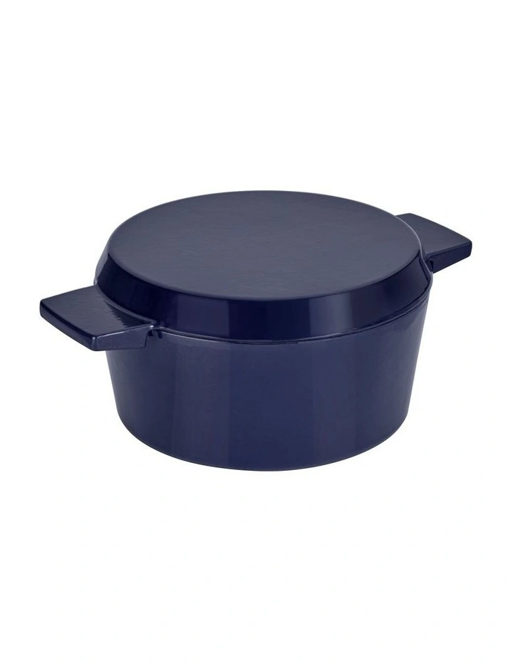 French Oven Grill Duo 24cm/3.5L in Midnight Blue