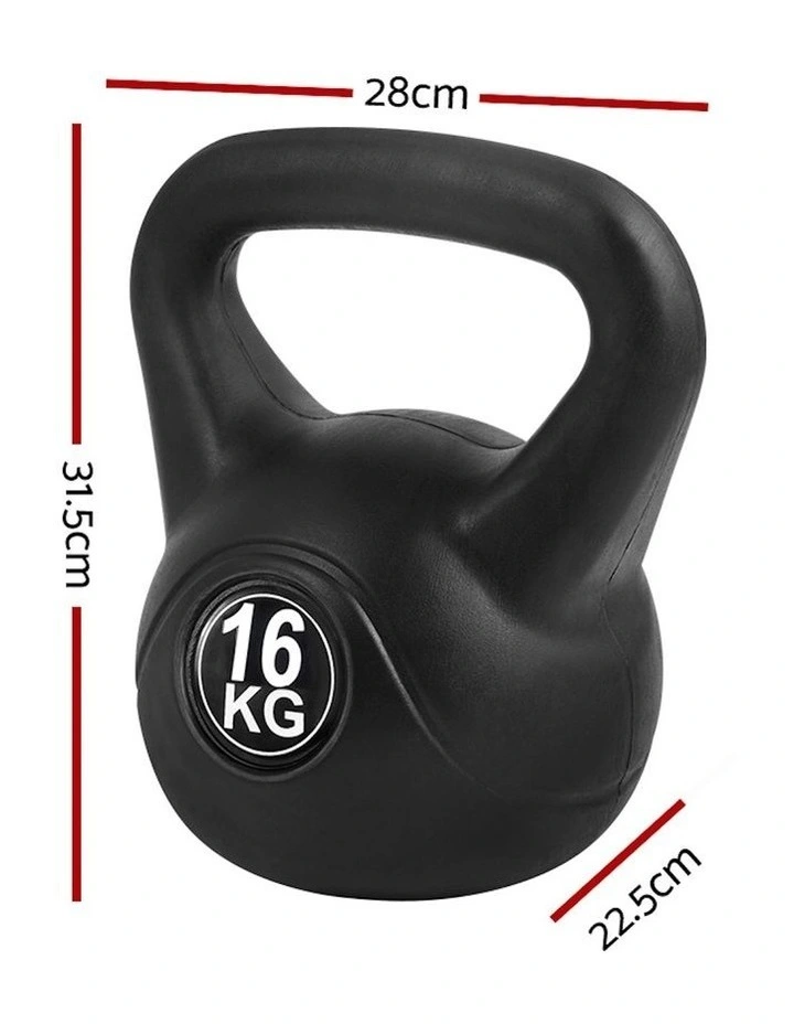 16KG Kettlebel in Black