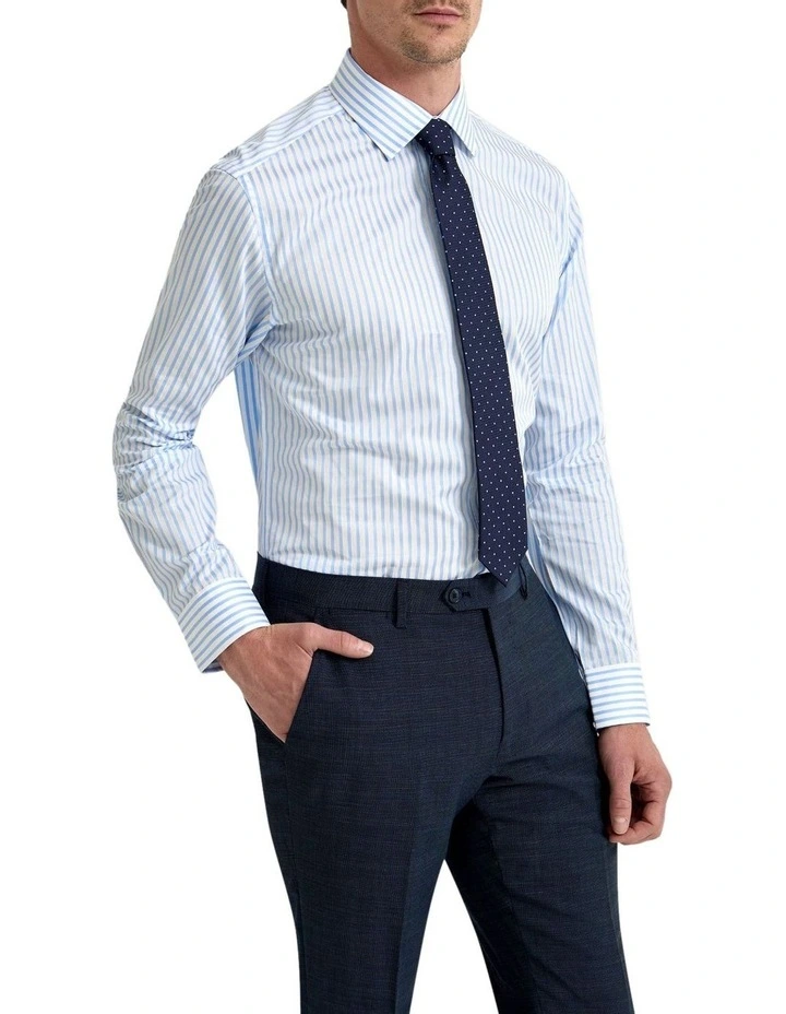 Islington Stripe Shirt in Sky