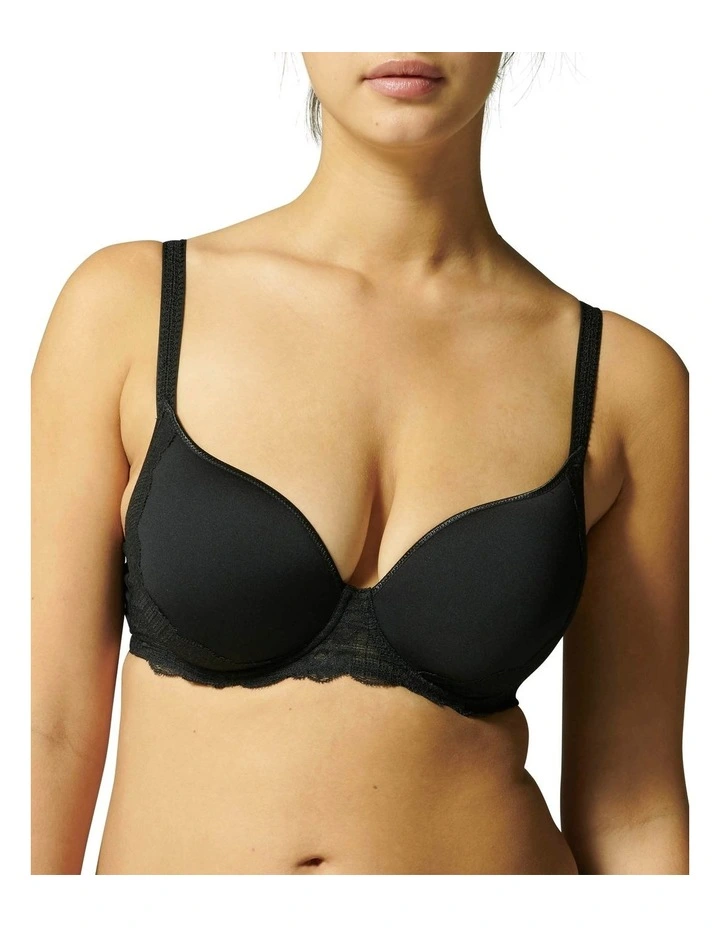 Reve T-Shirt Contour Bra in Black