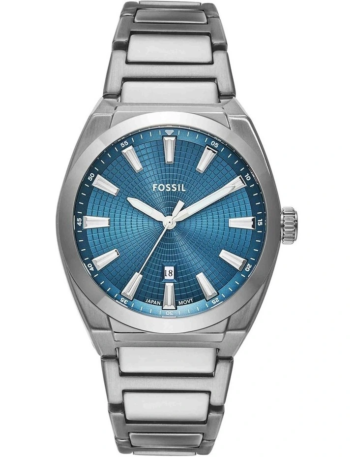 Everett Analogue Watch in Silver
