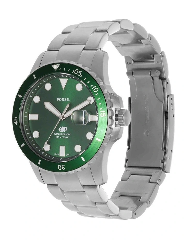 Blue Dive FS6033 Analogue Watch in Silver