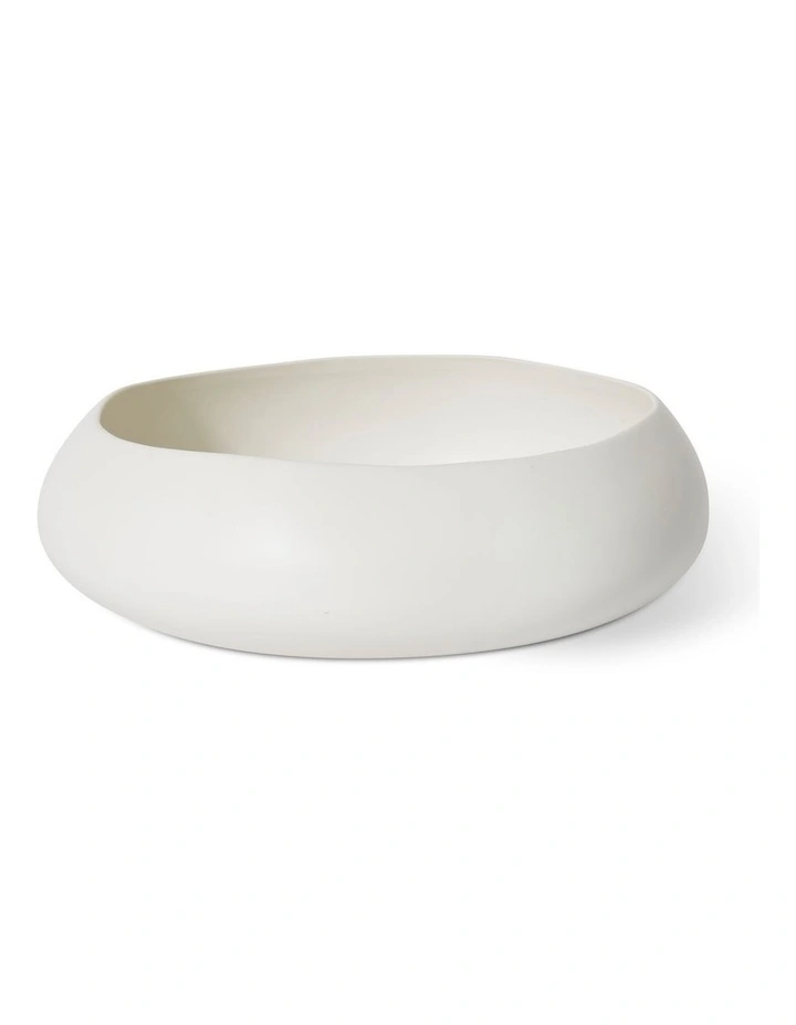Mora Bowl 39x39x13cm in White