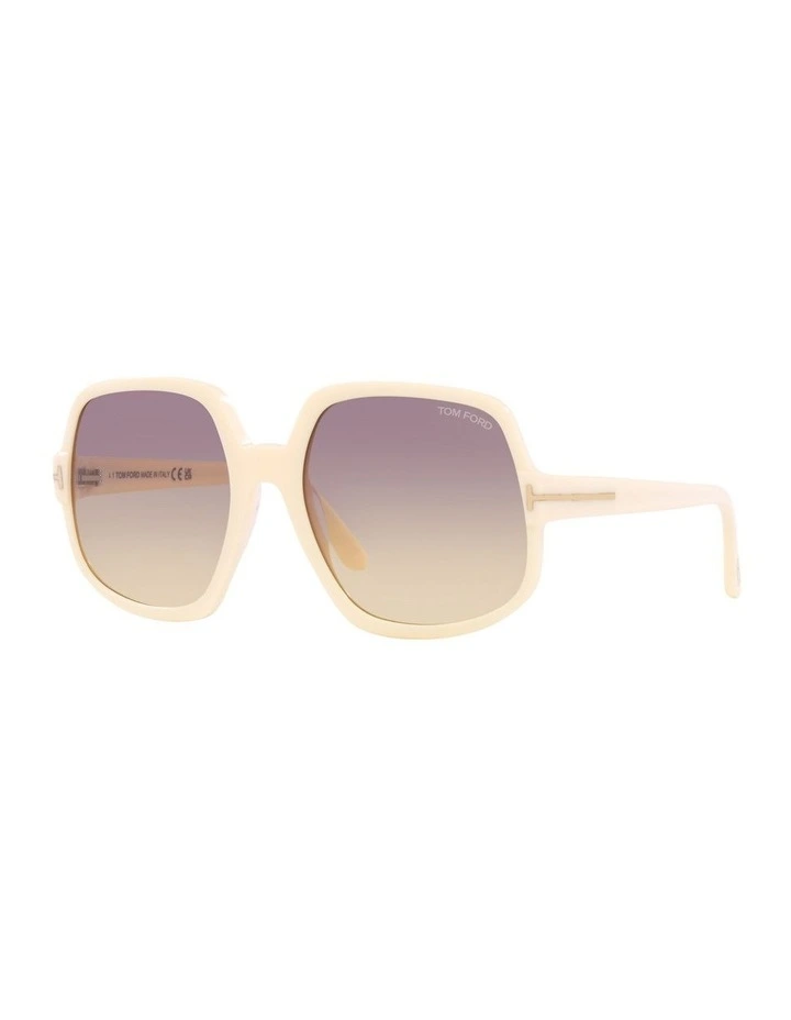 FT0992 Sunglasses in Ivory