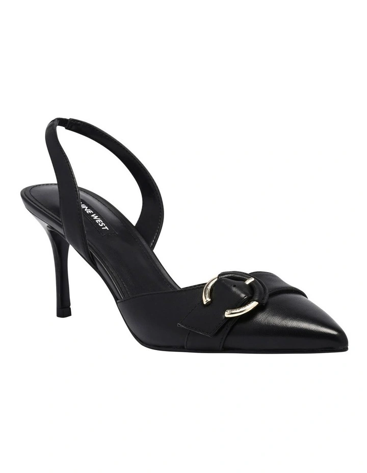Mabla Slingback Pump in Black