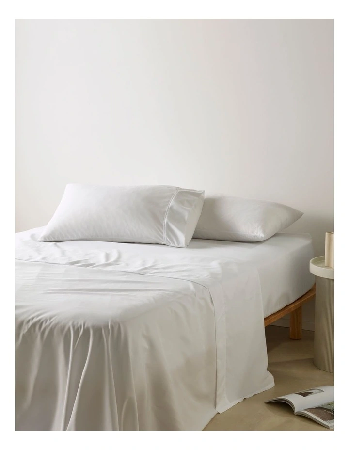 Super Soft Microfibre Sheet Set in White
