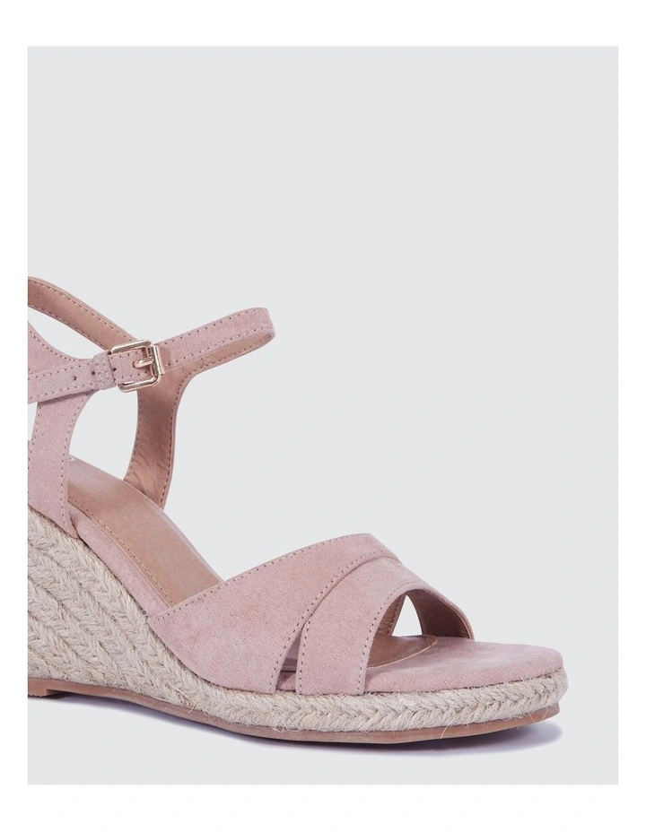 Boavista Espadrille Wedges in Nude