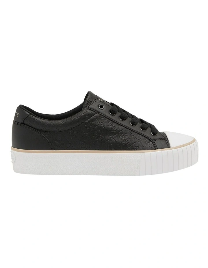 Nortin2 Canvas Sneaker in Black