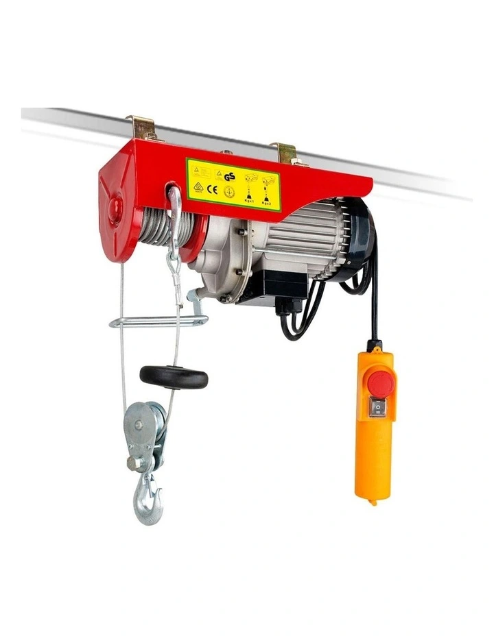 Electric Hoist Remote Chain Lift 240V 1020w 250/500KG