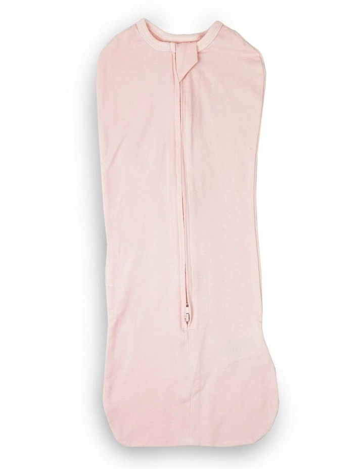 Bamboo Swaddlepouch Small (0-3M) in Dusty Pink