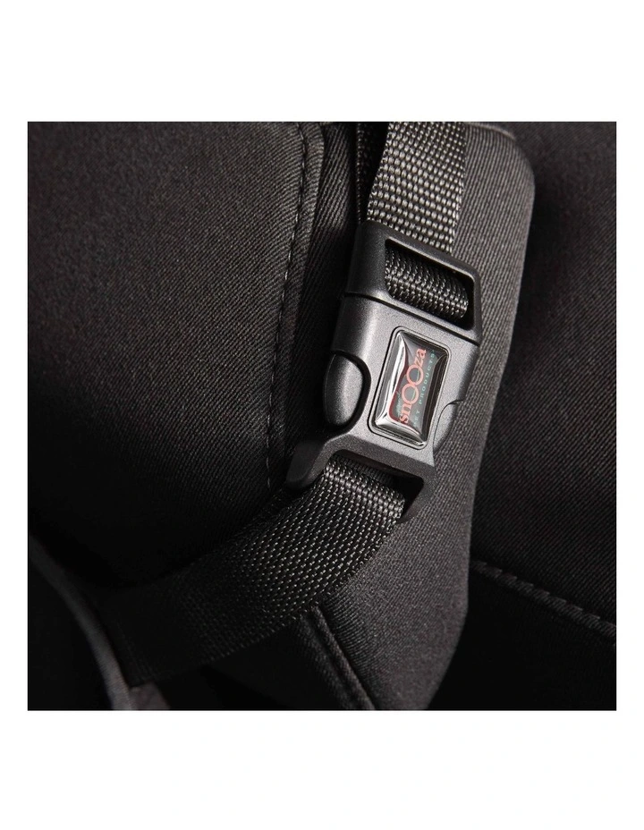 The Road Tripper Dog Car Seat Cover in Black