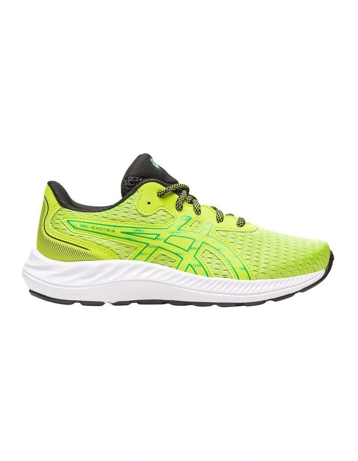 Gel-Excite 9 Grade School Sport Shoes in Green