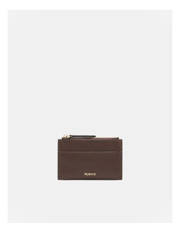 Classico Duo Card Wallet in Choc Berry