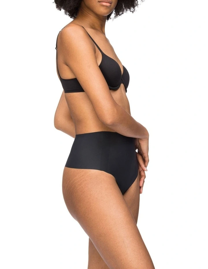 Body Light Waisted G-String Brief in Black