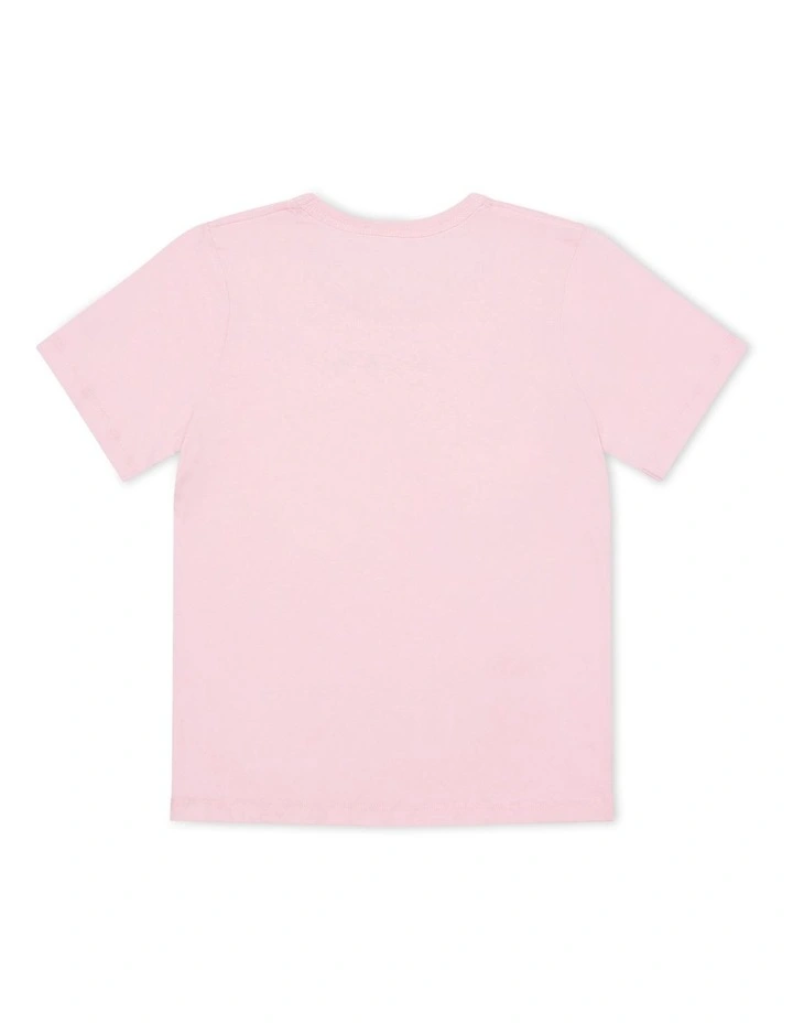 Script Tee in Sugar Babe