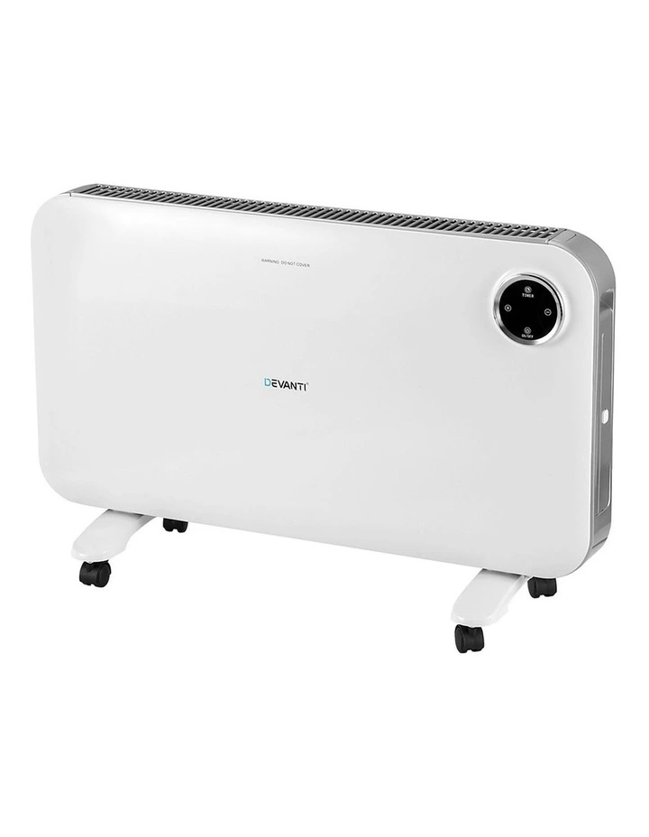 2000W Electric Convection Heater in White