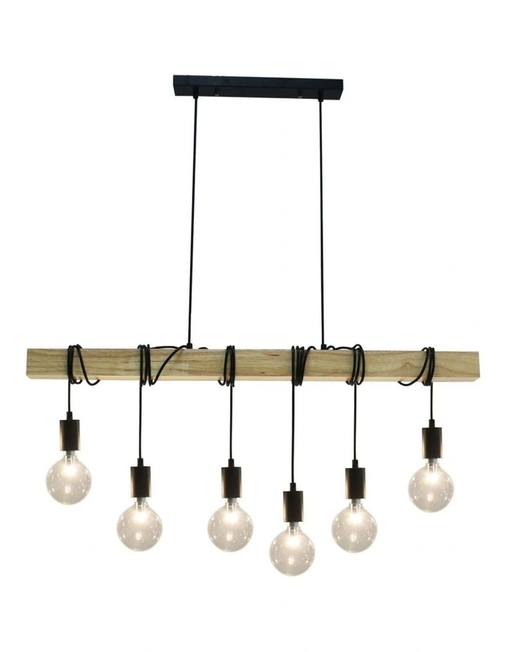 Tibery 6 Lights Pendant Light