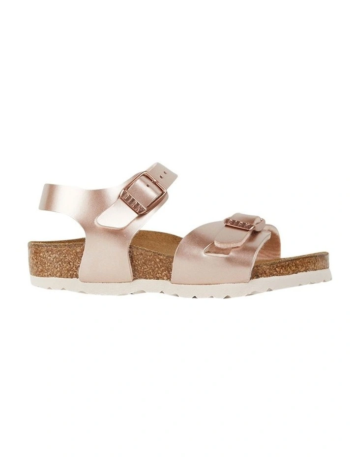 Rio Birko-Flor Narrow Children's Sandals in Copper