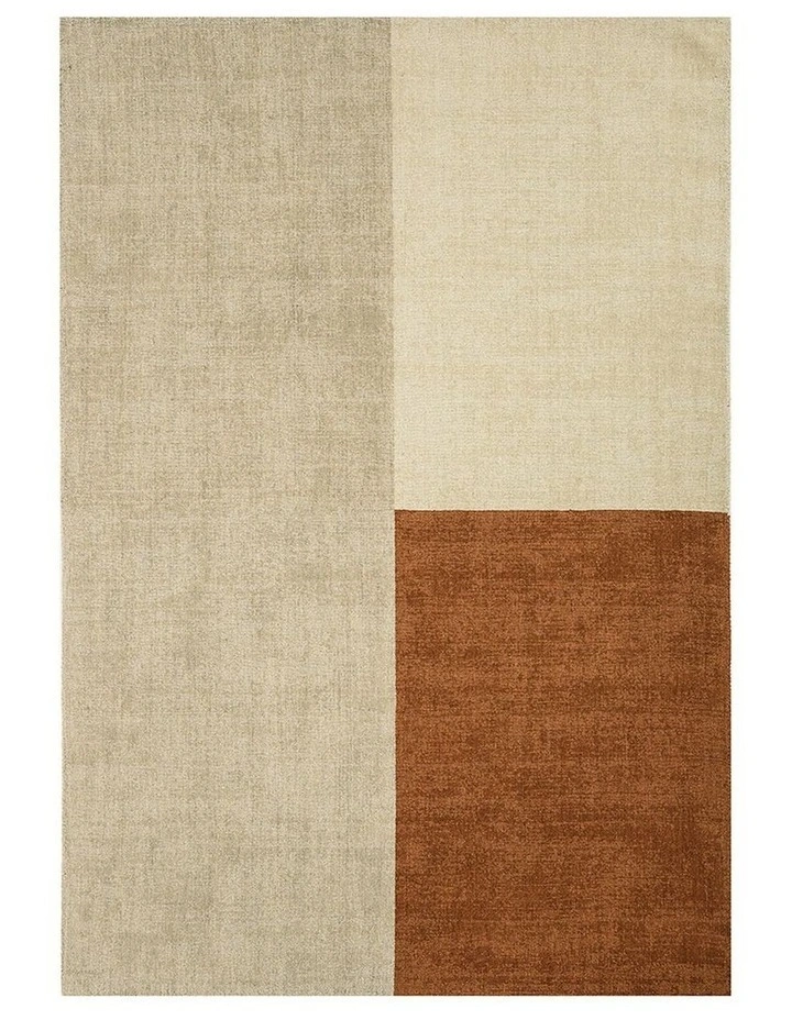 Asiatic Blox Rug in Copper