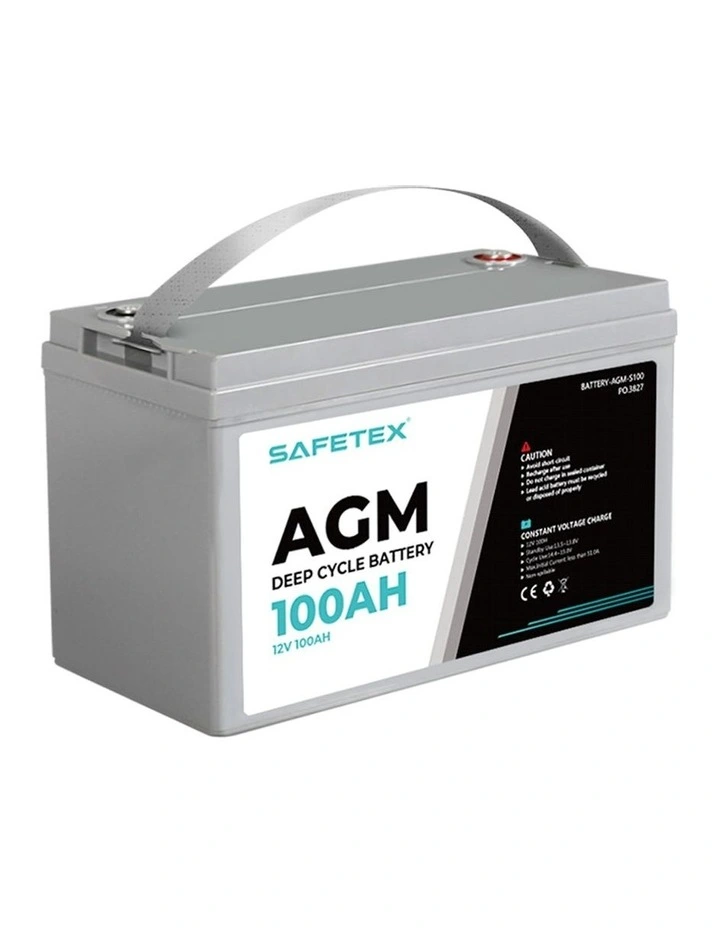 12V 100Ah AGM Deep Cycle Lead Acid SLA Battery