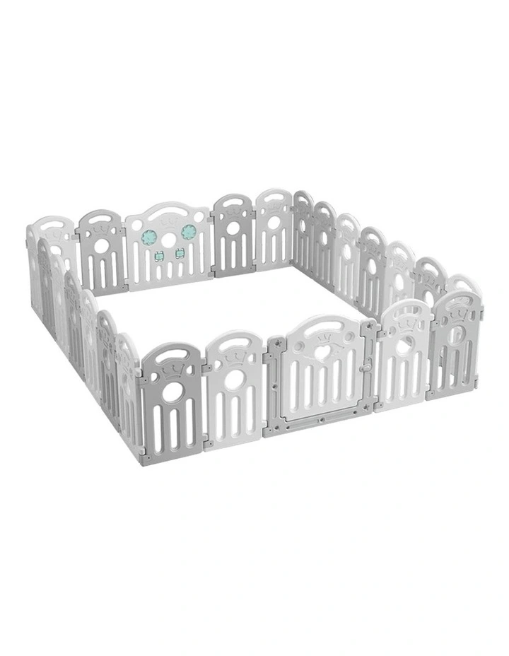 Playpen Baby Safety Gate Toy 24 in Grey