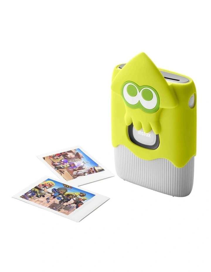 Instax Mini-Link 2 Special Edition With Splatoon 3 Case in White