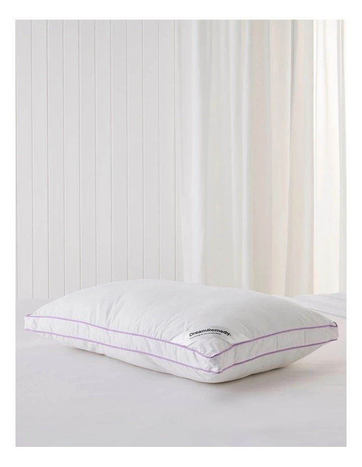 Lavender Essential Oil Pillow in White