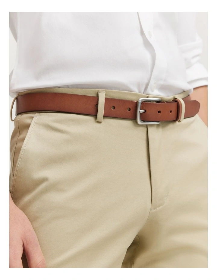Australian Made Urban Belt in Deep Tan