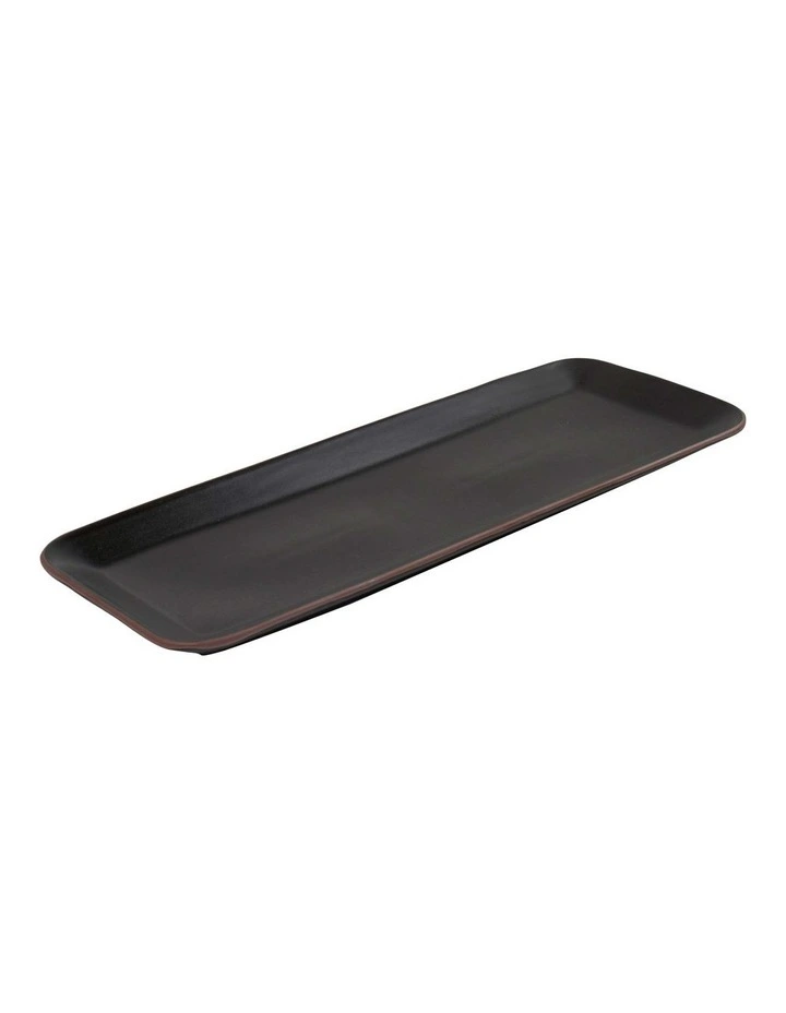 Shari Platter 40x15cm in Black