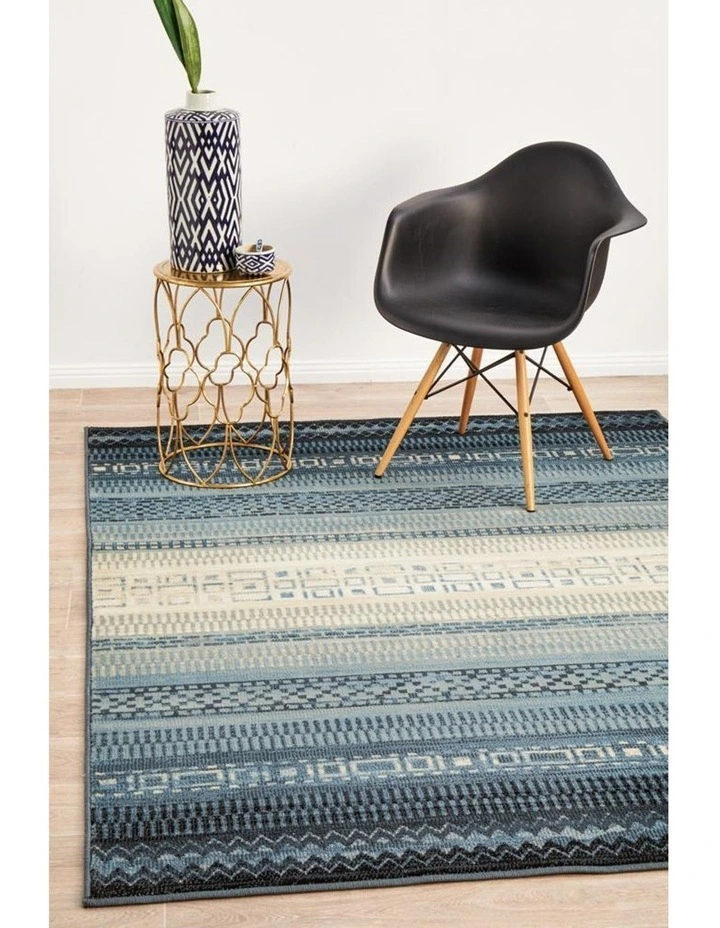 Calypso Collection 6102 Rug In Blue